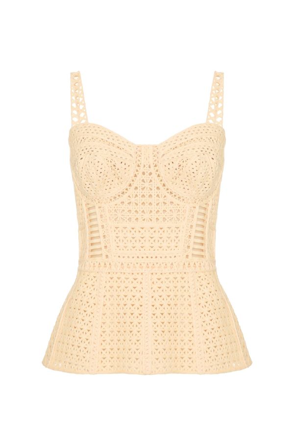 Foto do produto TOP RAVENA PEPLUM