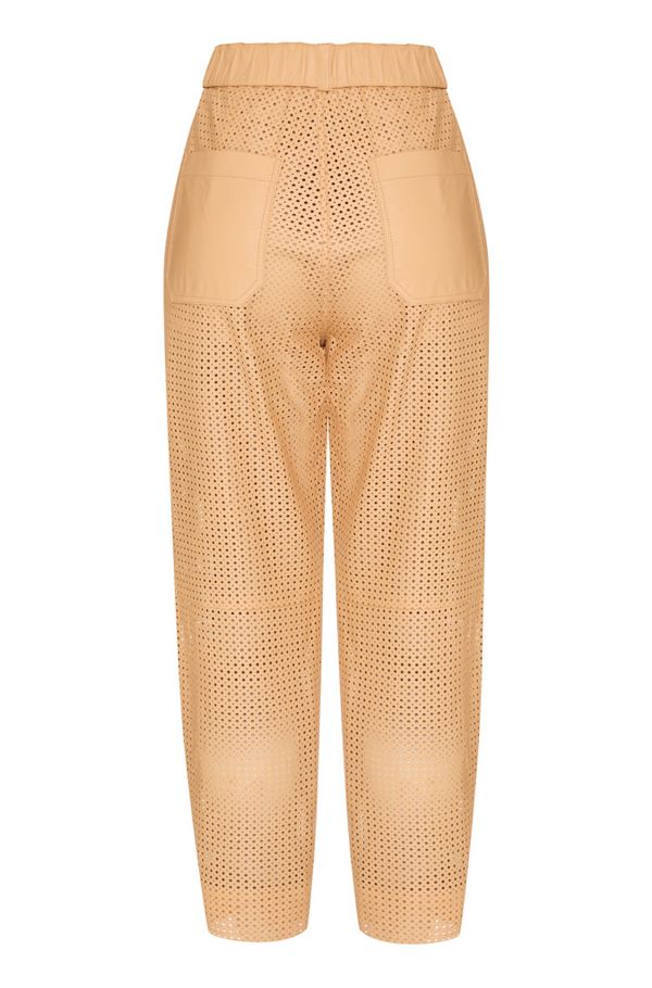 Foto do produto CALÇA PENELOPE PERFUROS COURO