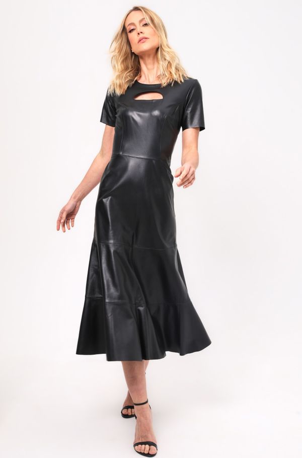 Foto do produto VESTIDO RENATA COURO