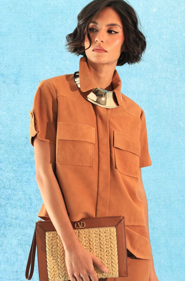 Foto do produto CAMISA BIANCA LISA CHAMOIS