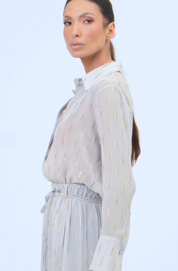 Foto do produto CAMISA AMANDA ESTAMPADA SEDA