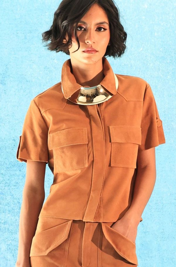 Foto do produto CAMISA BIANCA LISA CHAMOIS