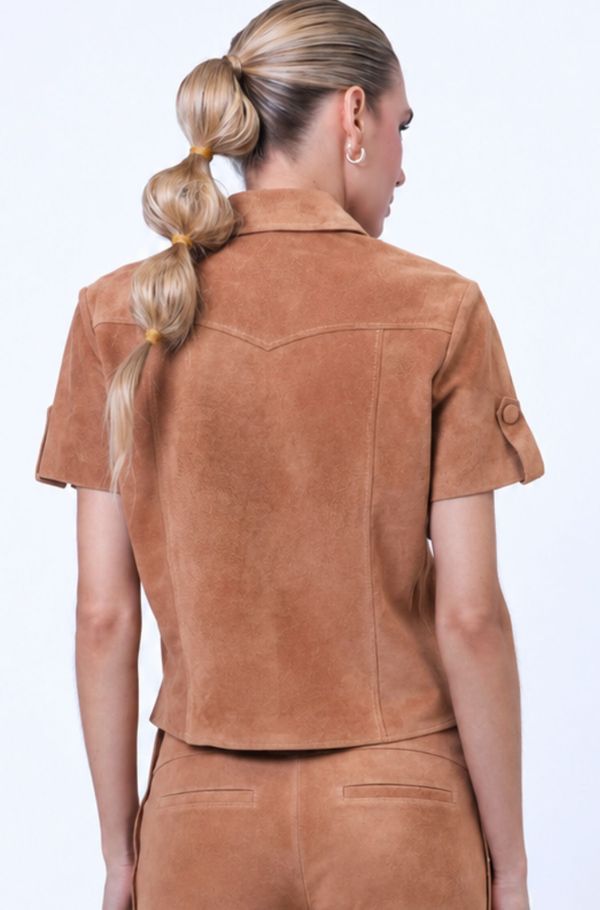 Foto do produto CAMISA BIANCA LISA CAMURÇA