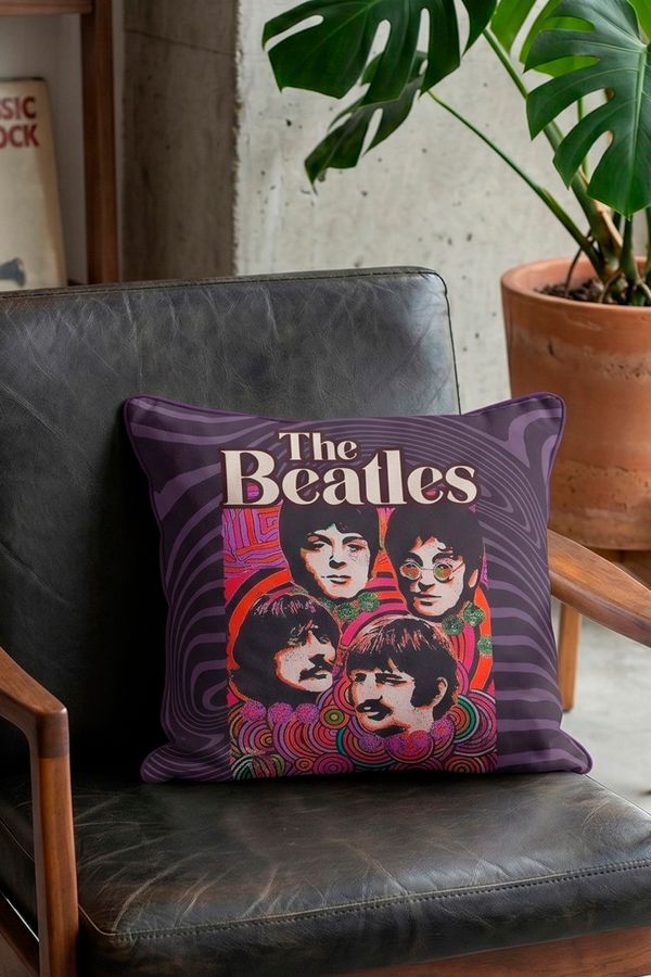 Foto do produto CAPA DE ALMOFADA BEATLES