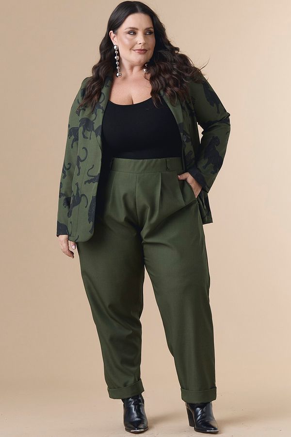 Foto do produto CALÇA ALFAIATARIA VERDE