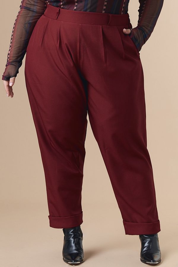 Foto do produto CALÇA ALFAIATARIA BORDÔ