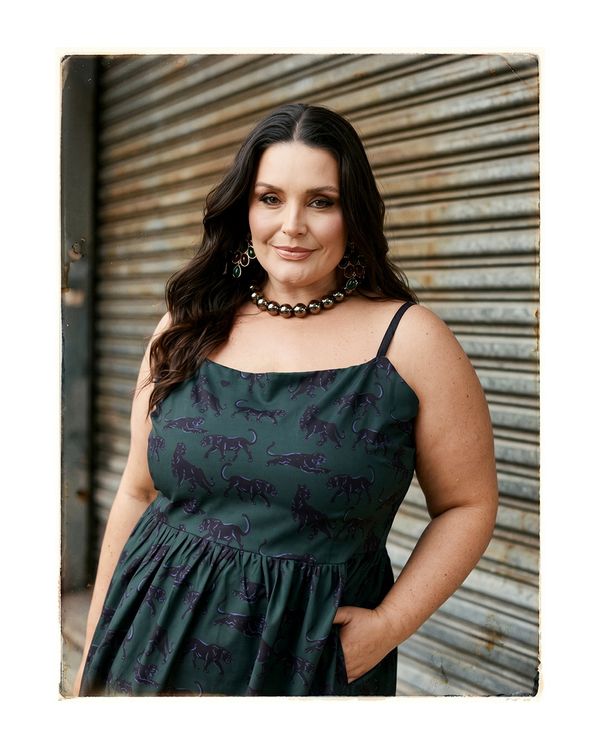 Foto do produto VESTIDO FEMME PANTERA VERDE