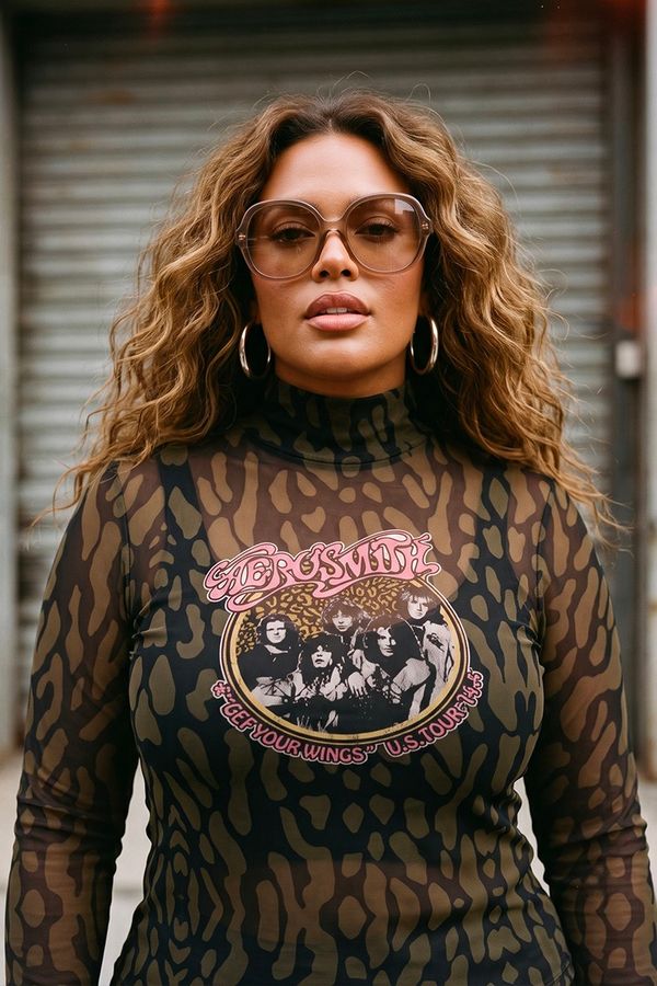 Foto do produto BLUSA DE TULE AEROSMITH
