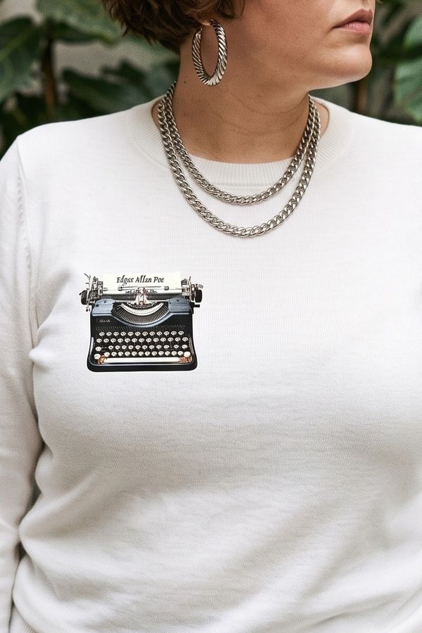 Foto do produto BLUSA TRICOT MODAL EDGAR ALLAN POE