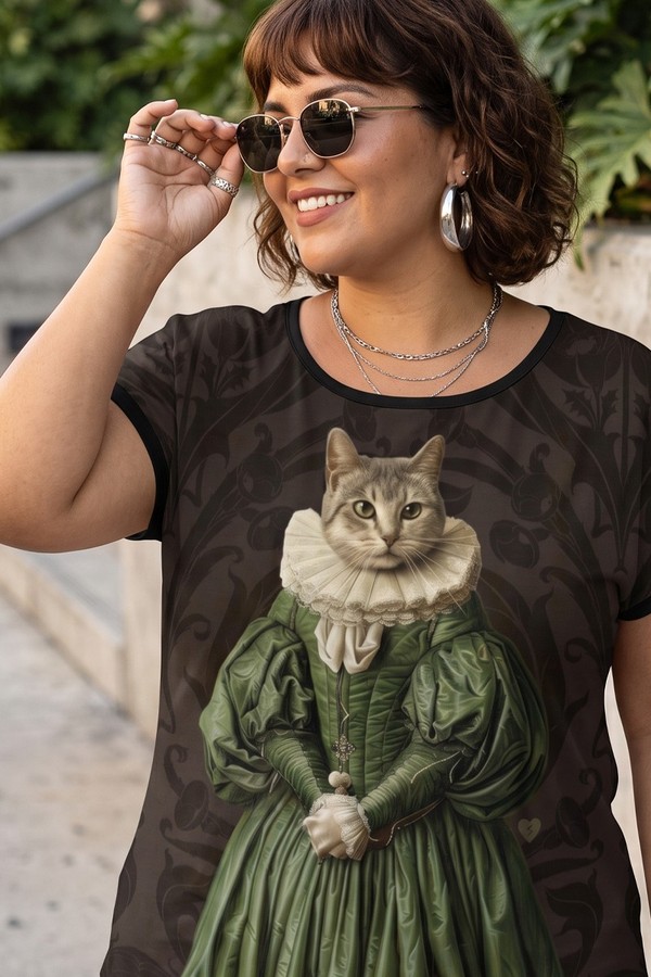 Foto do produto BLUSA DNA GATA VITORIANA