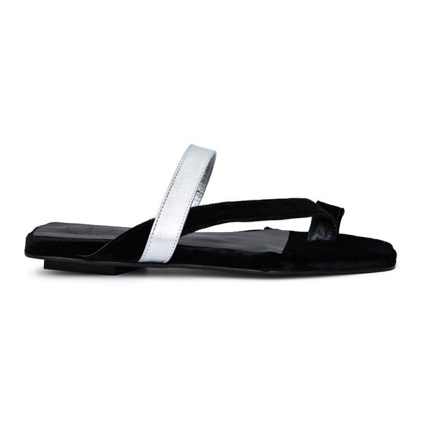 Foto do produto FLAT PITTI PRATA E PRETO 