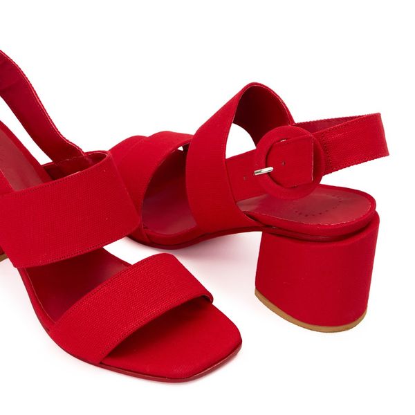 Foto do produto SALTO LONA MARTELLI VERMELHO