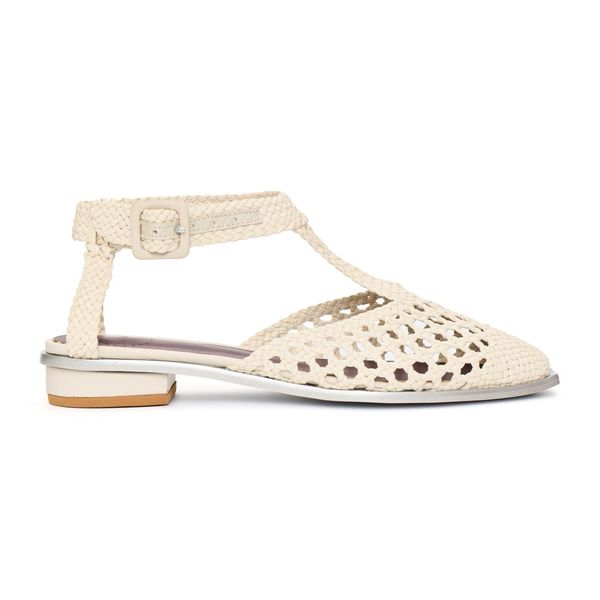 Foto do produto SAPATILHA ELOAH TRESSÊ OFF WHITE