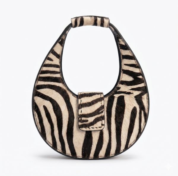 Foto do produto BOLSA ESTOCOLMO PÊLO ZEBRA 