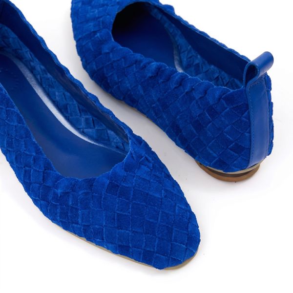 Foto do produto SAPATILHA TRESSÊ THE CLUB CAMURÇA  AZUL  KLEIN
