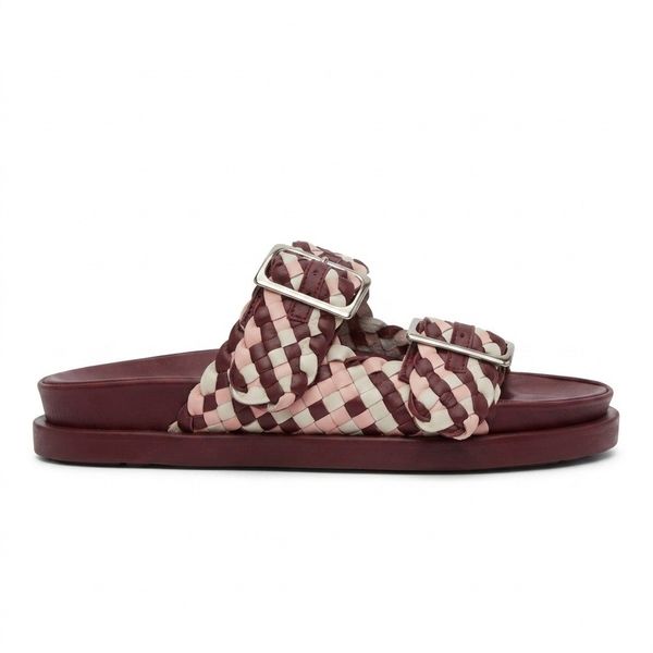 Foto do produto BIRKEN TRESSÊ OFF/ROSA/BORDÔ 