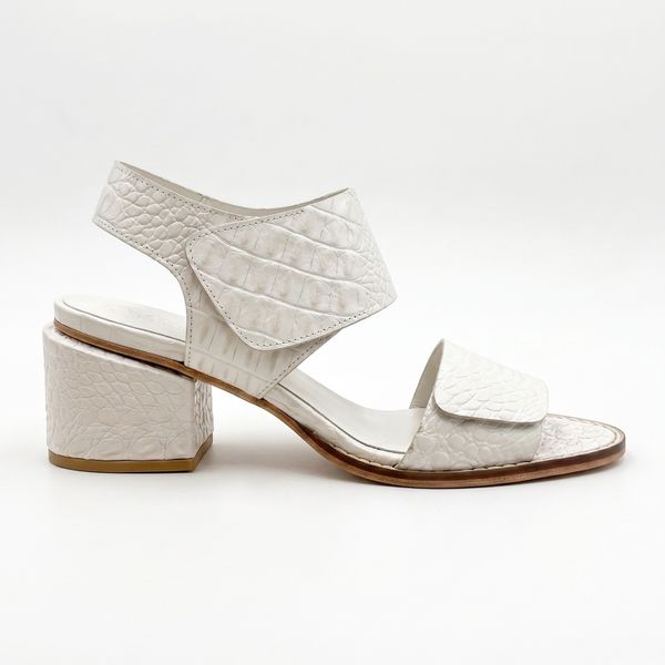 Foto do produto SALTO CRÔCO BARBARA OFF WHITE