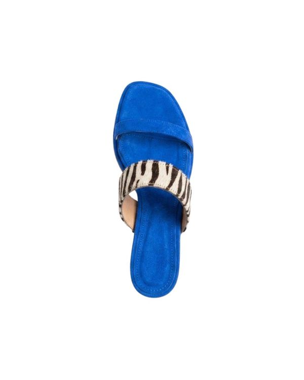 Foto do produto SANDÁLIA LISA AZUL COM ZEBRA