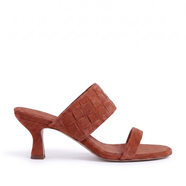 Foto do produto SANDÁLIA LISA TRESSE CAMURÇA TERRACOTA