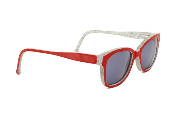 Óculos Itatiaia - Vermelho Sólido/Branco Mare