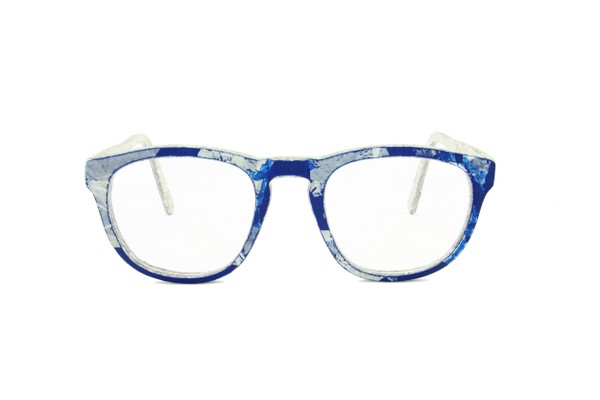 Óculos Araguaia - Azul com Branco/Branco Mare