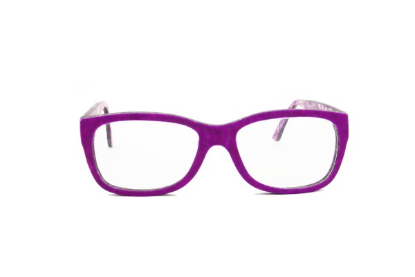 Óculos Cutia - Roxo Sólido/Roxo Mare