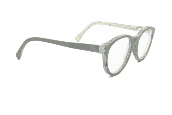 Óculos Gandarela - Cinza Sólido/Branco Mare