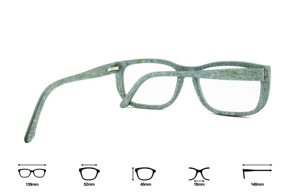 Óculos Guimarães - Verde Mare/Verde Mare