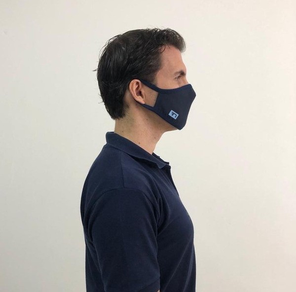 Foto do produto Máscara de Proteção Azul