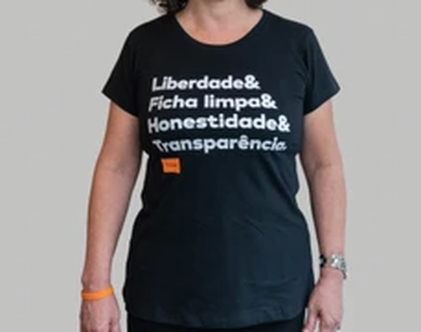 Foto do produto Camiseta And & Preta (Feminina)