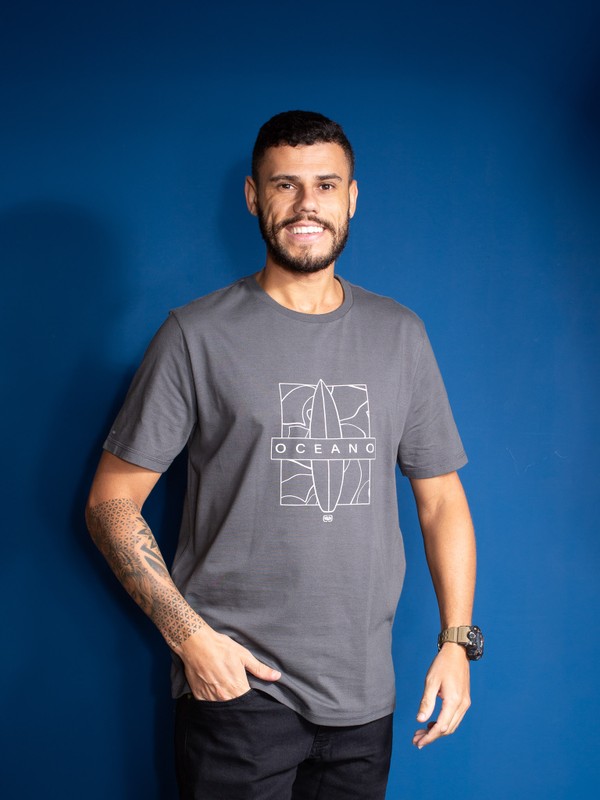 CAMISETA OCEANO SURFBOARD MALHA