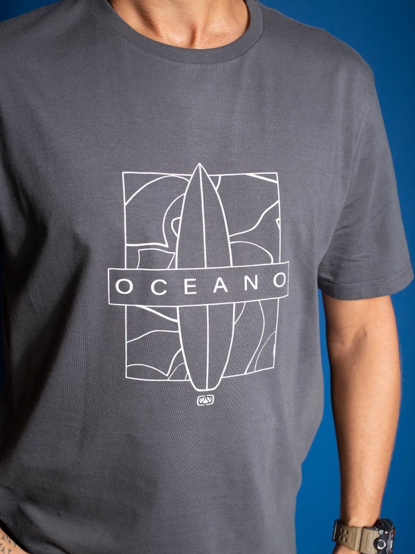 CAMISETA OCEANO SURFBOARD MALHA