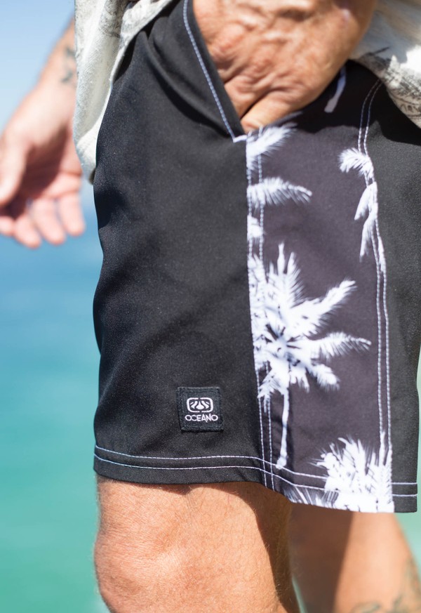 SHORTS OCEANO PALM COLLAB PRESERVING OUR ROOTS
