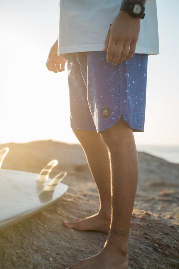 BERMUDA BOARDSHORT OCEANO SPLASHES COLLAB PRESERVING OUR ROOTS