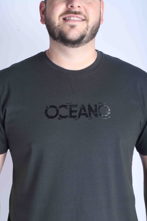 CAMISETA OCEANO PLUS SIZE MALHA