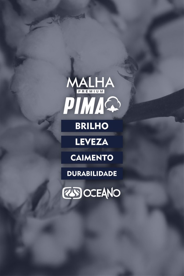 CAMISETA OCEANO MALHA PIMA