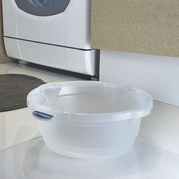 Foto do produto BACIA PLÁSTICA SANREMO 14L | PALANGANA PLÁSTICA SANREMO 14L | SANREMO PLASTIC BASIN 3GAL