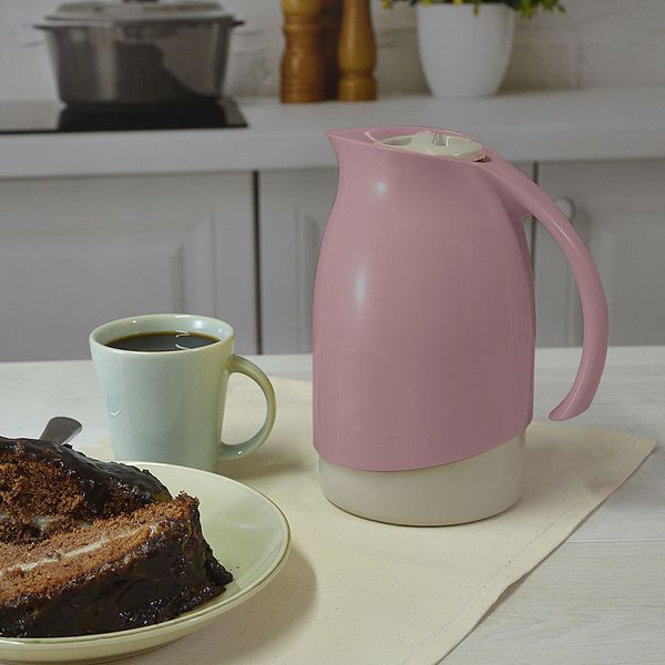 Foto do produto BULE TÉRMICO PLÁSTICO CUIDAR 700ML | TETERA TÉRMICA PLÁSTICA CUIDAR 700ML | CUIDAR PLASTIC THERMO BULE 23.6FL OZ