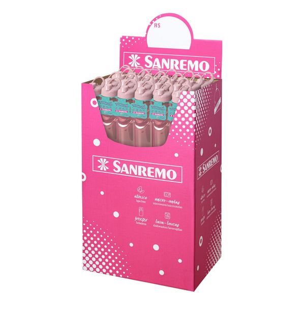 Foto do produto GARRAFA SPORT ABRE FACIL ROSA 750ML 48UN