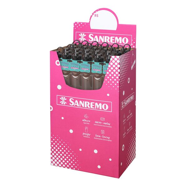 Foto do produto GARRAFA SPORT ABRE FACIL ROSA 750ML 48UN