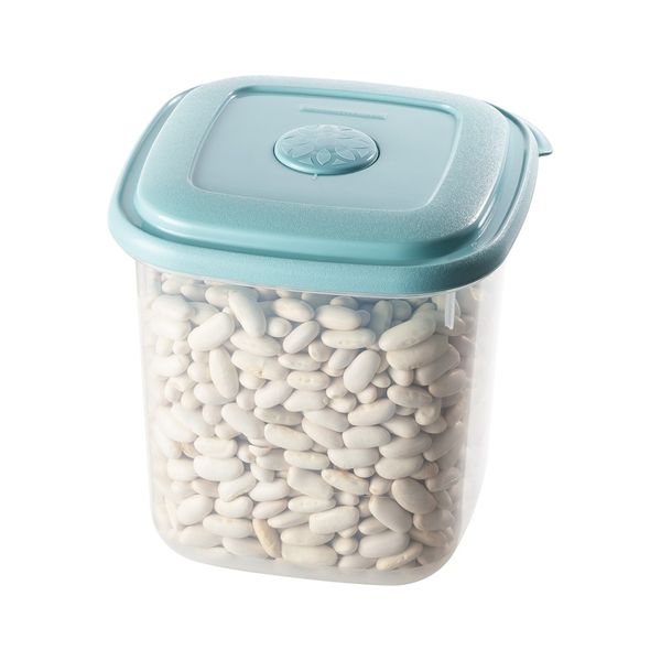 Foto do produto POTE QUAD. AL SANREMO PLÁSTICO 1L | CONTENEDOR DE ALIMENTOS PLÁSTICO CUADRADO ALTO SANREMO | SANREMO  SQUARE PLASTIC FOOD CONTAINER