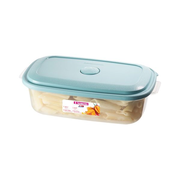 Foto do produto POTE RETANG. AL P PLÁSTICO SANREMO 1,1L | CONTENEDOR RETANGULAR ALTO PLÁSTICO PEQUEÑO SANREMO | SANREMO RECTANG. PLASTIC FOOD CONTAINER SMALL