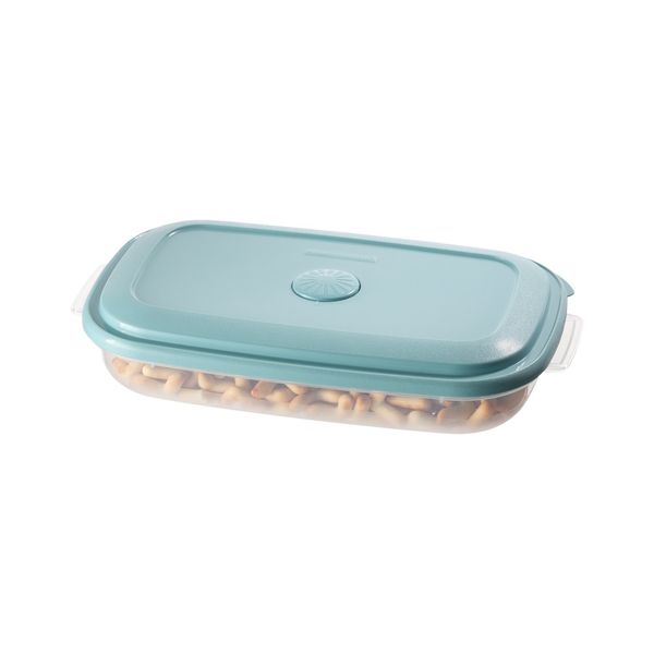 Foto do produto POTE RETANG. BX PLÁSTICO 650ML | CONTENEDOR DE ALIMENTOS PLÁSTICO RECTÁNGULAR BX | BX RECTANG. PLASTIC FOOD CONTAINER
