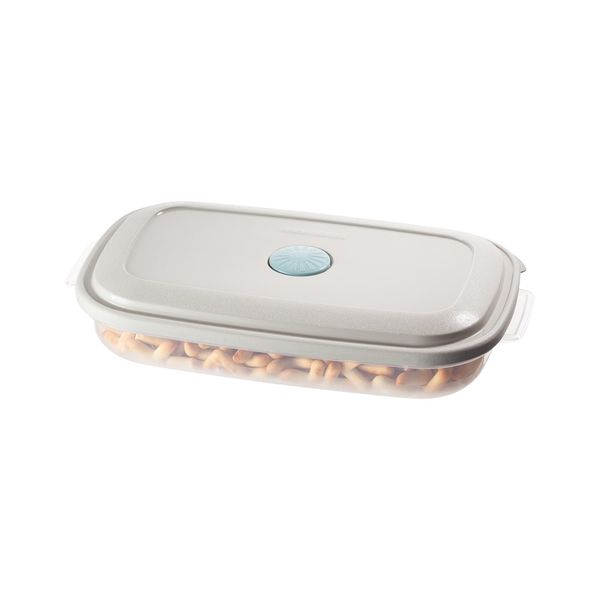 Foto do produto POTE RETANG. BX PLÁSTICO 650ML | CONTENEDOR DE ALIMENTOS PLÁSTICO RECTÁNGULAR BX | BX RECTANG. PLASTIC FOOD CONTAINER