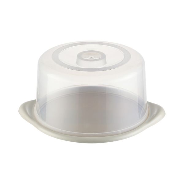 Foto do produto PORTA BOLO RED. M PLÁSTICO SANREMO | CUBRE TARTAS REDEDONDO M PLÁSTICO SANREMO | SANREMO MEDIUM PLASTIC ROUND CAKE HOLDER