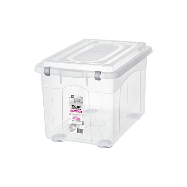 Foto do produto ORGANIZADOR PLÁSTICO SANREMO 56,1L | ORGANIZADOR PLÁSTICO SANREMO 56,1L | SANREMO PLASTIC ORGANIZER BX 14GAL