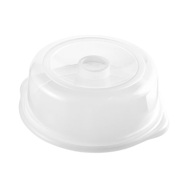 Foto do produto PORTA BOLO RED. PLÁSTICO SANREMO | CUBRE TARTAS REDONDO PLÁSTICO SANREMO | SANREMO PLASTIC ROUND CAKE HOLDER