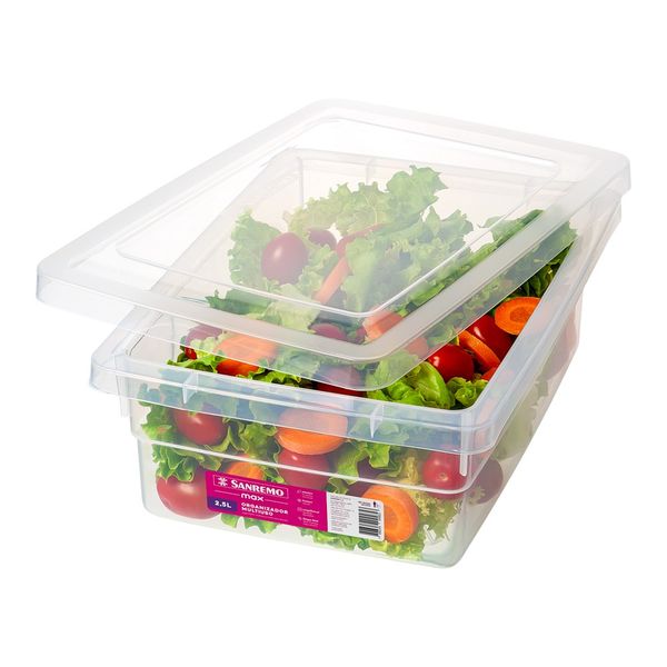 Foto do produto ORGANIZADOR MULTIUSO PLAST SANREMO 2,5L
