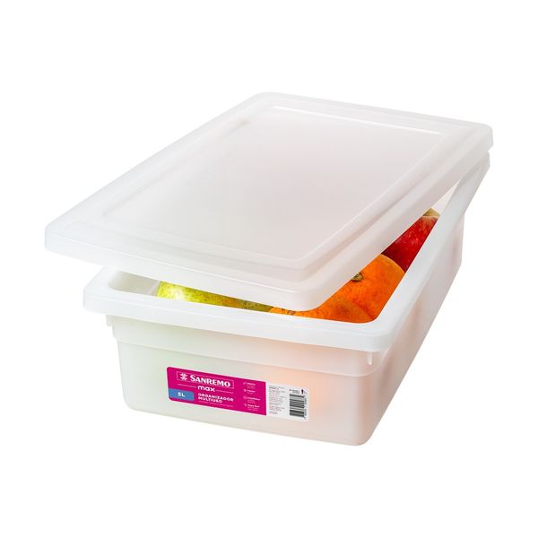 Foto do produto ORGANIZADOR MULTIUSO PLAST SANREMO 5L