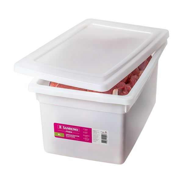 Foto do produto ORGANIZADOR MULTIUSO PLAST SANREMO 8L